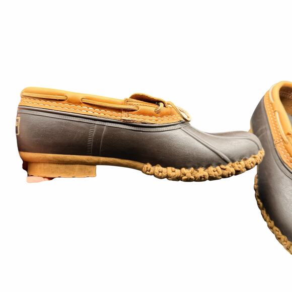 Vintage L.L. Bean Bean Boots Duck Shoes Women’s 9 | Made in Maine Rubber Moc - Picture 10 of 15